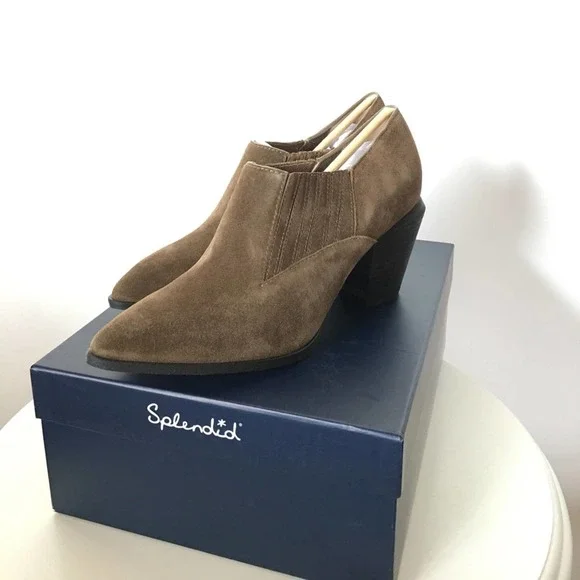 SPLENDID Hertha Suede Ankle Bootie NWT sz 9!!! - Picture 2 of 6